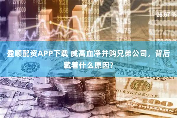 盈顺配资APP下载 威高血净并购兄弟公司，背后藏着什么原因？