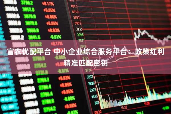 富农优配平台 中小企业综合服务平台：政策红利精准匹配密钥
